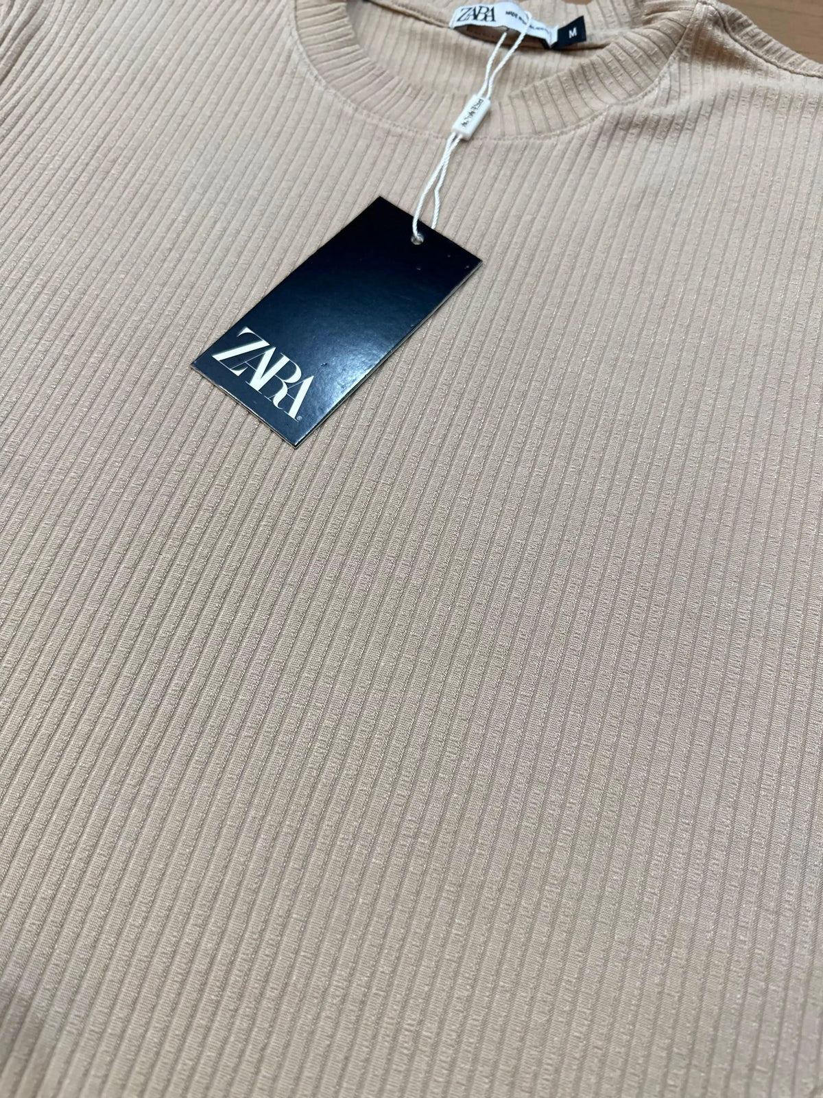 CAMISETA ZARA canelado Paris