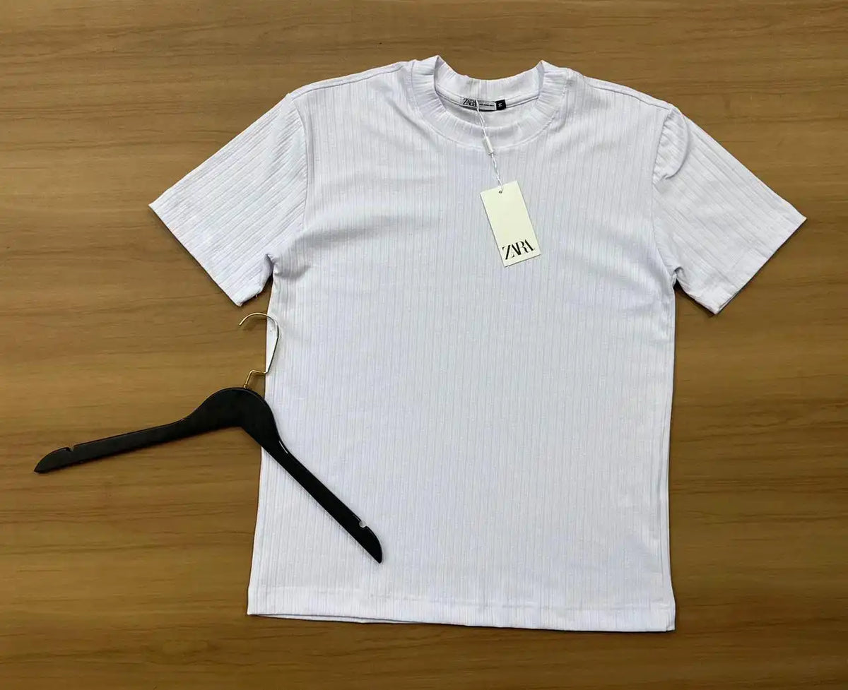CAMISETA ZARA canelado Paris