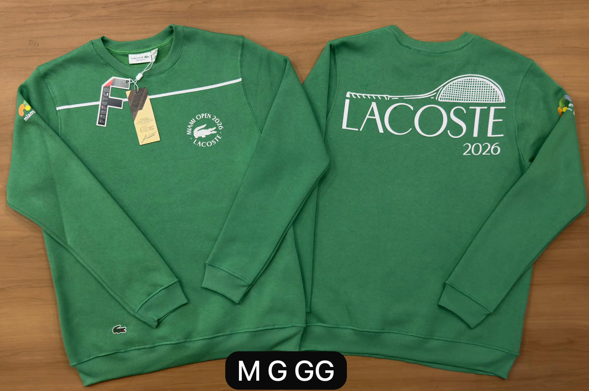 MOLETOM CARECA LACOSTE